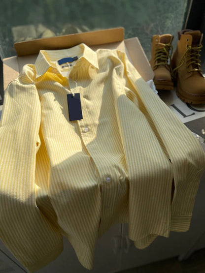 מכופתרת ראלף לורן פסים